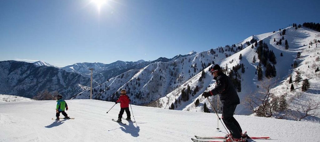 Skiing in Sundance