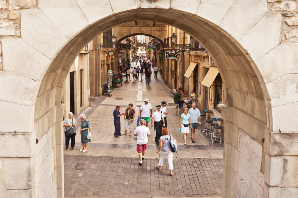 San Sebastian Old city