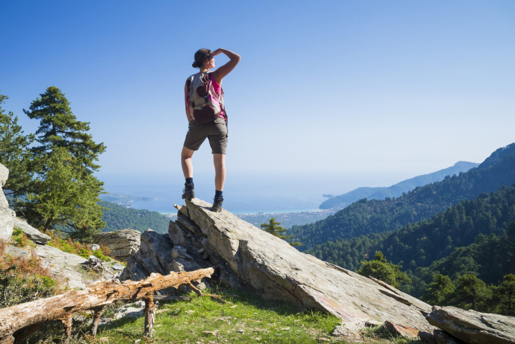 Hiking in Thassos