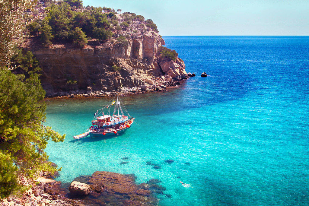 Marble Beach in Thassos