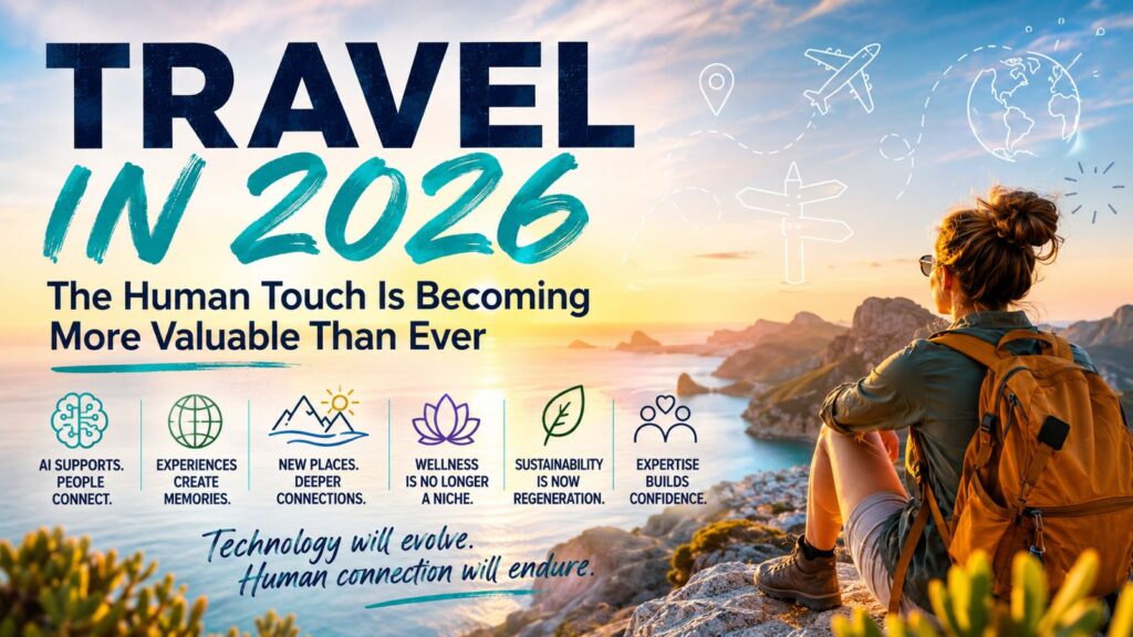 Travel in 2026: Why the Human Touch Is Becoming More Valuable Than Ever
